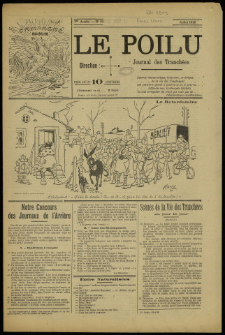 Le poilu : [journal fondé sur le front en novembre 1914]