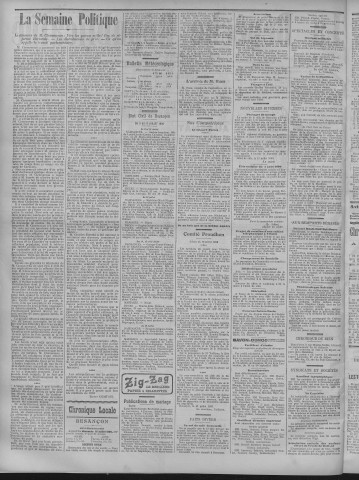 18/07/1909 - La Dépêche républicaine de Franche-Comté [Texte imprimé]