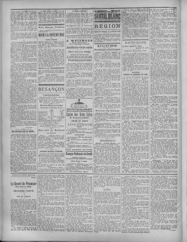 21/08/1919 - La Dépêche républicaine de Franche-Comté [Texte imprimé]