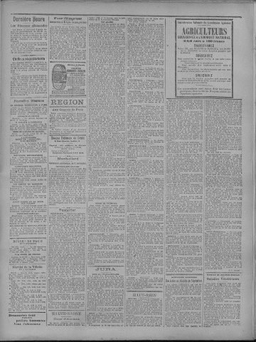 10/11/1920 - La Dépêche républicaine de Franche-Comté [Texte imprimé]