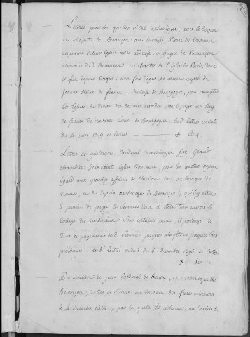 Ms Droz 32 (Tome I) - « Inventaire des titres de l'archevêché. 945-1200 »