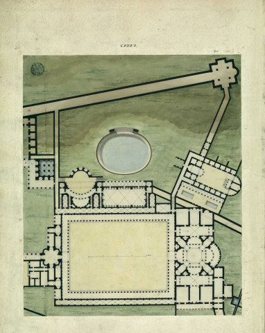 Maison de plaisance de l'empereur Adrien de Tivoli : la demeure de l'empereur / Pierre-Adrien Pâris , [S.l.] : [P.-A. Pâris], [1700-1800]