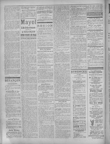 21/05/1918 - La Dépêche républicaine de Franche-Comté [Texte imprimé]