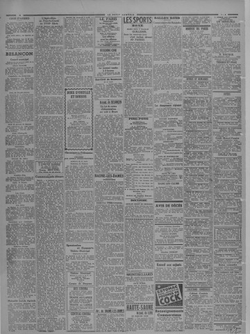 01/04/1943 - Le petit comtois [Texte imprimé] : journal républicain démocratique quotidien