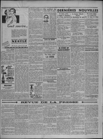 25/06/1934 - Le petit comtois [Texte imprimé] : journal républicain démocratique quotidien
