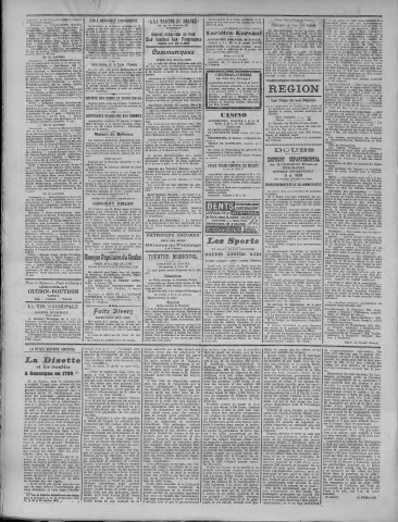 29/01/1922 - La Dépêche républicaine de Franche-Comté [Texte imprimé]