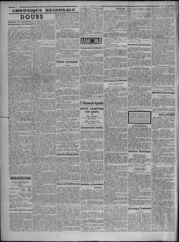 24/11/1937 - Le petit comtois [Texte imprimé] : journal républicain démocratique quotidien
