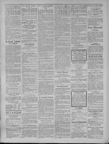 21/01/1922 - La Dépêche républicaine de Franche-Comté [Texte imprimé]