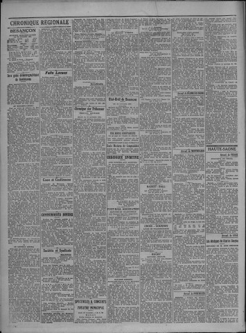 25/11/1931 - Le petit comtois [Texte imprimé] : journal républicain démocratique quotidien