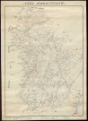 Jura administratif. [Document cartographique] , Lons-le-Saunier : Editions E. Guy, 1950/2000