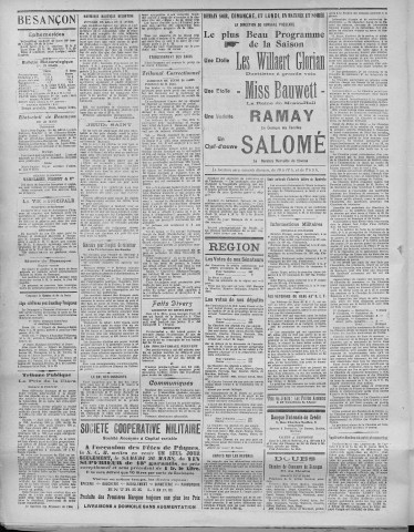 25/03/1921 - La Dépêche républicaine de Franche-Comté [Texte imprimé]