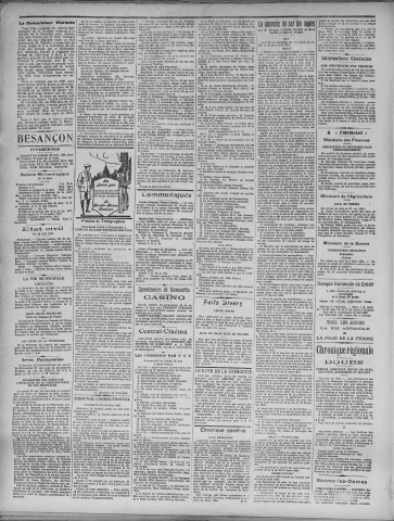 30/05/1925 - La Dépêche républicaine de Franche-Comté [Texte imprimé]