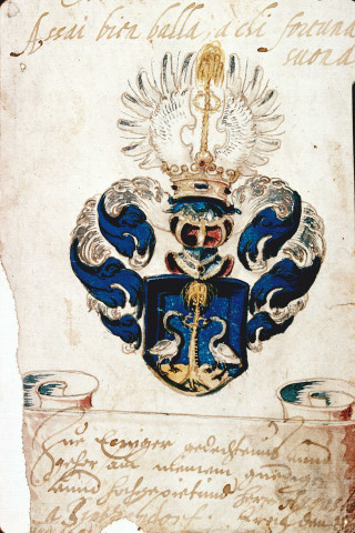Ms 1200 - Album amicorum du baron Auguste de Sintzendorff
