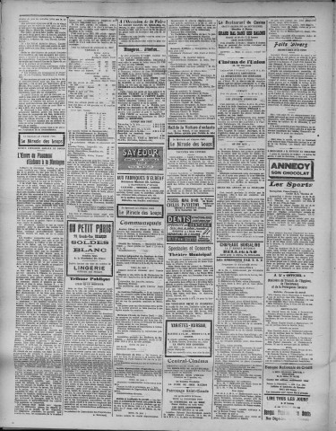 08/02/1925 - La Dépêche républicaine de Franche-Comté [Texte imprimé]