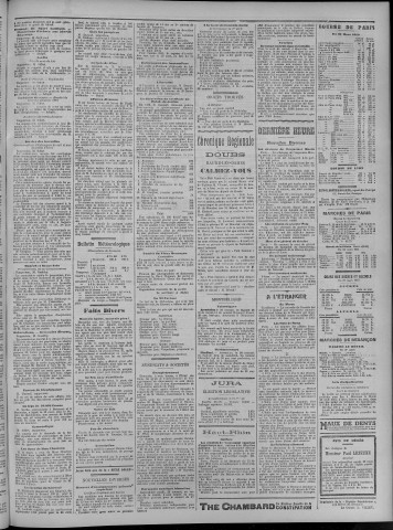 28/03/1911 - La Dépêche républicaine de Franche-Comté [Texte imprimé]