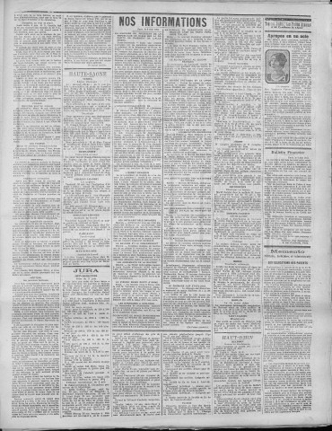 06/06/1921 - La Dépêche républicaine de Franche-Comté [Texte imprimé]