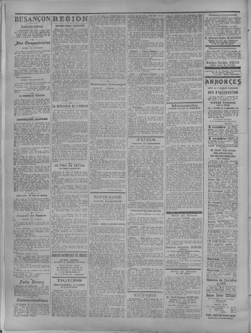 07/08/1918 - La Dépêche républicaine de Franche-Comté [Texte imprimé]