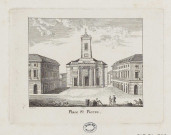 Place St. Pierre [Besançon] [image fixe] / D.M. S , 1817