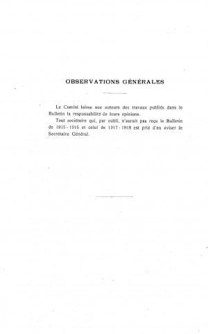 01/01/1917 - Bulletin de la Société belfortaine d'émulation [Texte imprimé]