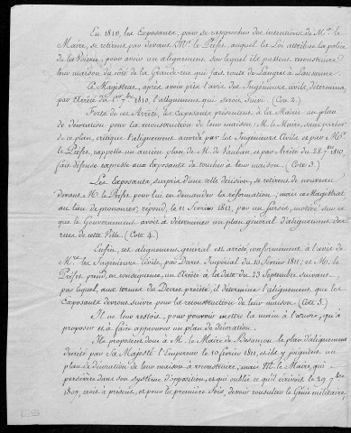 Ms 2229 - Recueil de lettres et papiers divers, 1783-1848