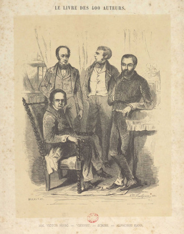 Le Livre des 400 auteurs [image fixe] / Baulant sc.  ; V. Foulquier , Paris, 1850