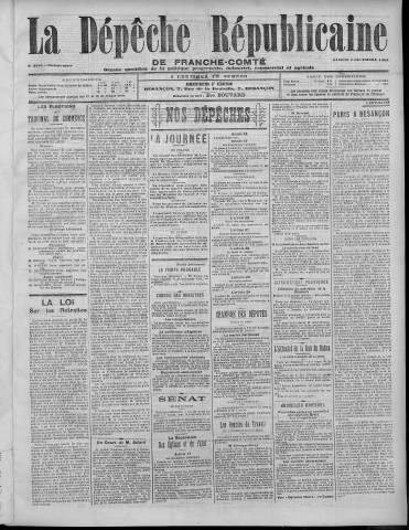02/12/1905 - La Dépêche républicaine de Franche-Comté [Texte imprimé]