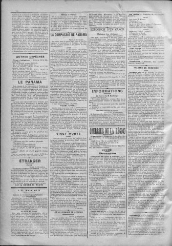16/12/1888 - La Franche-Comté : journal politique de la région de l'Est