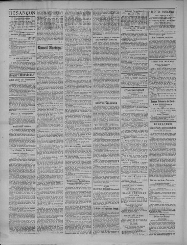 08/03/1922 - La Dépêche républicaine de Franche-Comté [Texte imprimé]