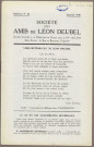 01/1946 - Bulletin / Société des amis de Léon Deubel