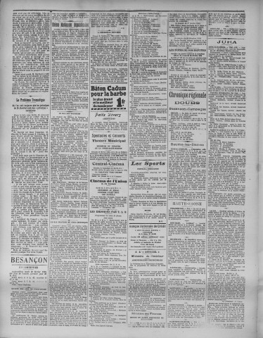23/02/1925 - La Dépêche républicaine de Franche-Comté [Texte imprimé]
