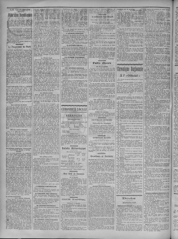 11/12/1908 - La Dépêche républicaine de Franche-Comté [Texte imprimé]