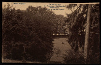 Mon Plaisir - Un coin du Parc - Les Founottes - St-Claude Besançon. Derrière le fort des Justices. [image fixe] , 1904/1930
