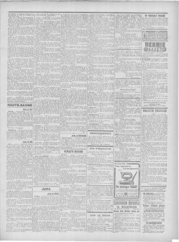 13/08/1922 - Le petit comtois [Texte imprimé] : journal républicain démocratique quotidien