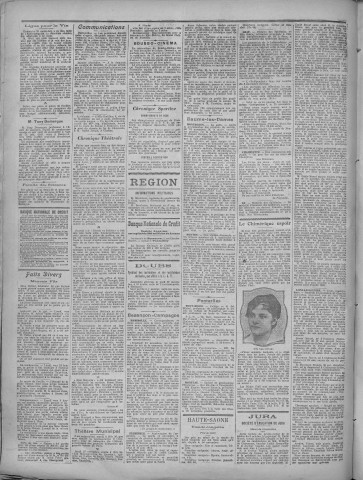 25/11/1919 - La Dépêche républicaine de Franche-Comté [Texte imprimé]