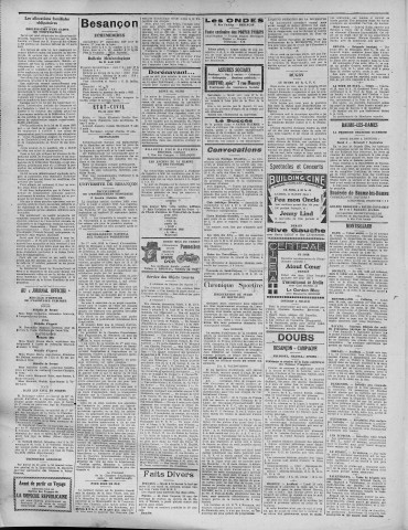 01/09/1932 - La Dépêche républicaine de Franche-Comté [Texte imprimé]