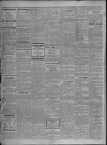 24/11/1934 - Le petit comtois [Texte imprimé] : journal républicain démocratique quotidien