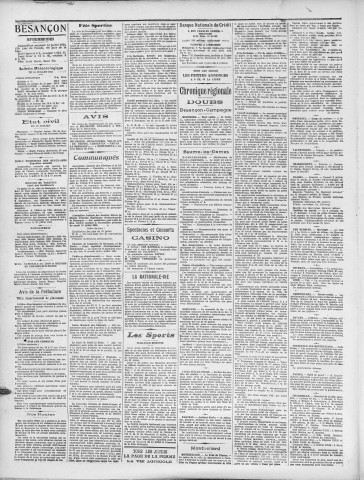 11/07/1924 - La Dépêche républicaine de Franche-Comté [Texte imprimé]
