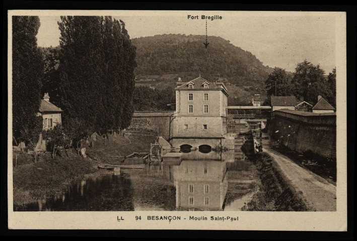 Besançon - LL Besançon - Moulin St-Paul [image fixe] , Strasbourg : Cie des Arts Photomécaniques, 1904/1932