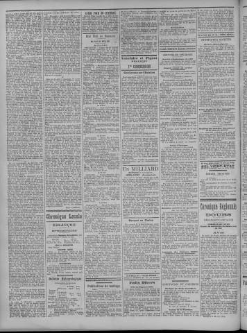 30/04/1911 - La Dépêche républicaine de Franche-Comté [Texte imprimé]