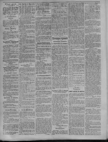 19/09/1923 - La Dépêche républicaine de Franche-Comté [Texte imprimé]