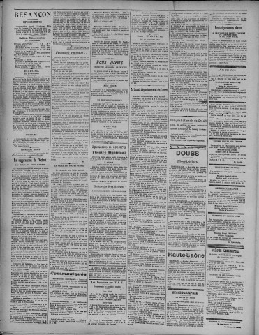 11/10/1927 - La Dépêche républicaine de Franche-Comté [Texte imprimé]