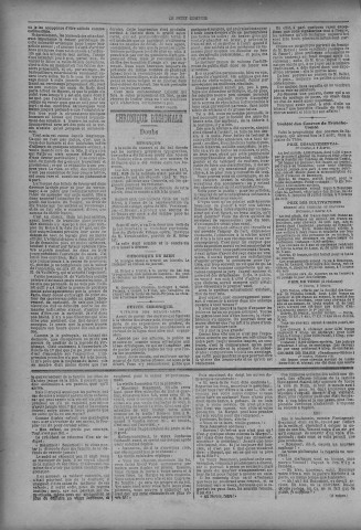 04/05/1885 - Le petit comtois [Texte imprimé] : journal républicain démocratique quotidien