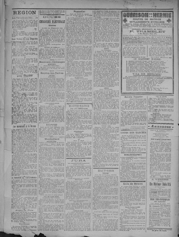 03/01/1921 - La Dépêche républicaine de Franche-Comté [Texte imprimé]