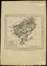 Département du Doubs divisé en quatre arrondissements et 25 cantons. 40 mille mètres. [Document cartographique] , A Paris : chez P.-G Chanlaire, 1775/1800