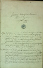 Ms Pâris 23 - « Journal relatif aux Menus Plaisirs du Roy, commencé le 1er juillet 1179 » et terminé en 1792, par P.-A. Paris, architecte des Menus