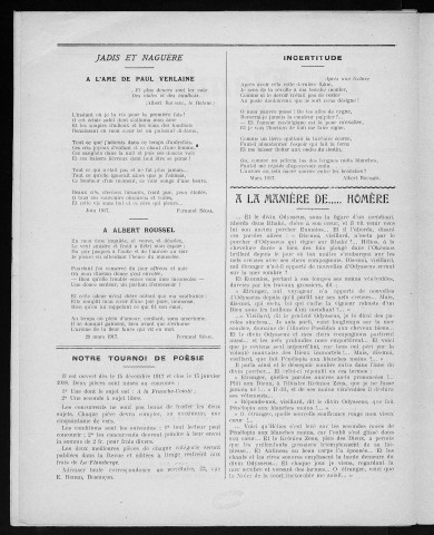15/12/1917 - La Flamberge de Franche-Comté [Texte imprimé]
