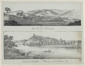 Ansicht der Citadelle von Besançon und des Doubs. M. [estampe] / München, gedruckt bei Jos. Sidler  ; F. Bollinger del. , [S.l.] : [s.n.], [1700-1799]