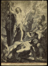 [La Résurrection du Christ] [estampe] / P. Rubens pinx. ; S. a Bolswert fecit ; Petrus Martinus vanden Enden excudit Antverpiae Cum privilegio Regis , Anvers : Martinus van den Enden, [vers 1650]