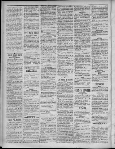 02/12/1905 - La Dépêche républicaine de Franche-Comté [Texte imprimé]