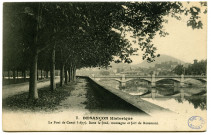 Le Pont de Canot (1877). Dans le fond, montagne et fort de Rosemont [image fixe] , Paris : I.P.M., 1904/1911